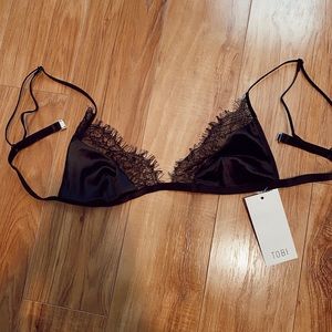 TOBI lace bralette (with tags)